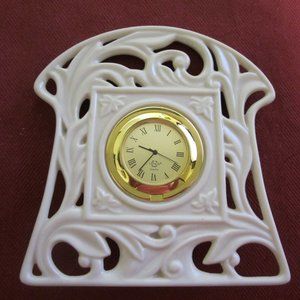 Retired Lenox Arch Pierced Clock